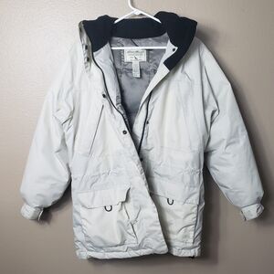 Eddie Bauer Weatheredge Down Parka w/Zip-off Hood-Size M